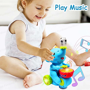 اسباب بازی فیل موزیکال و طبل زن Elephant Musican_اسباب بازی نوزادی